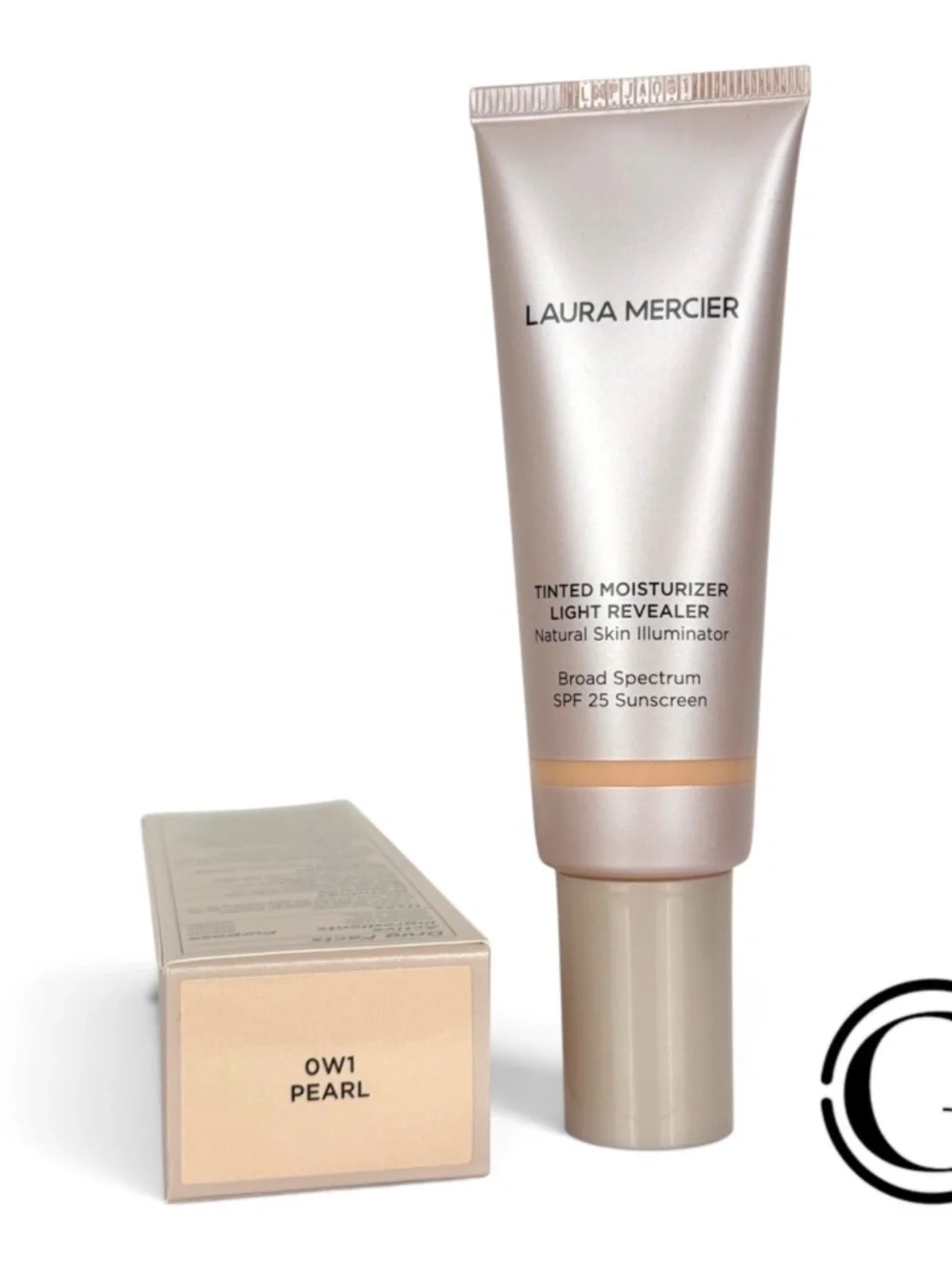 Laura Mercier Light Revealer Tinted Moisturizer SPF 25 0W1 Pearl 1.7oz 50ml NIB